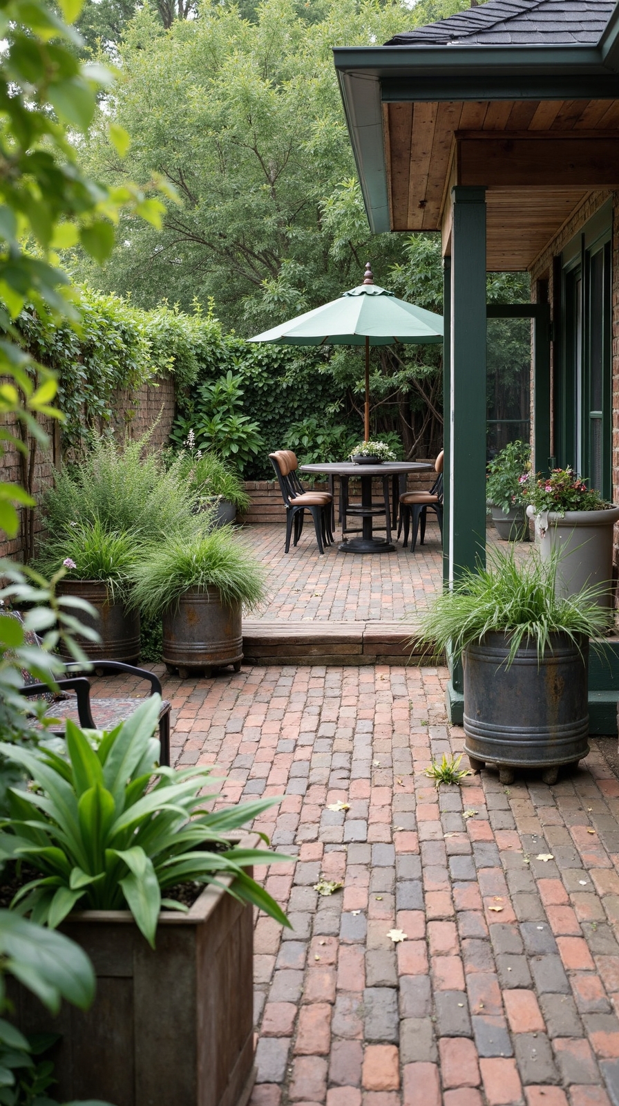 sustainable eco friendly unique patio construction