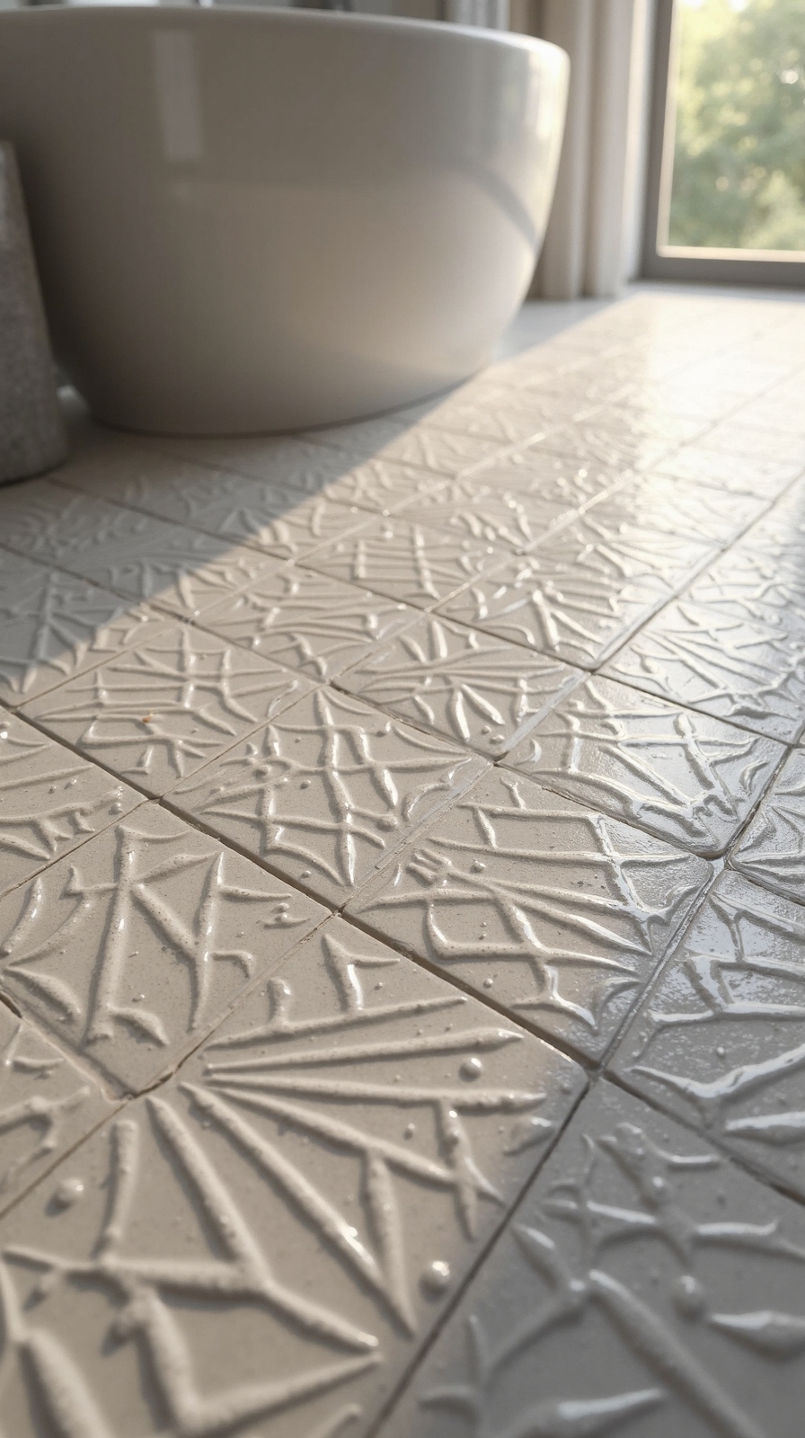 textured anti slip bathroom flooring options