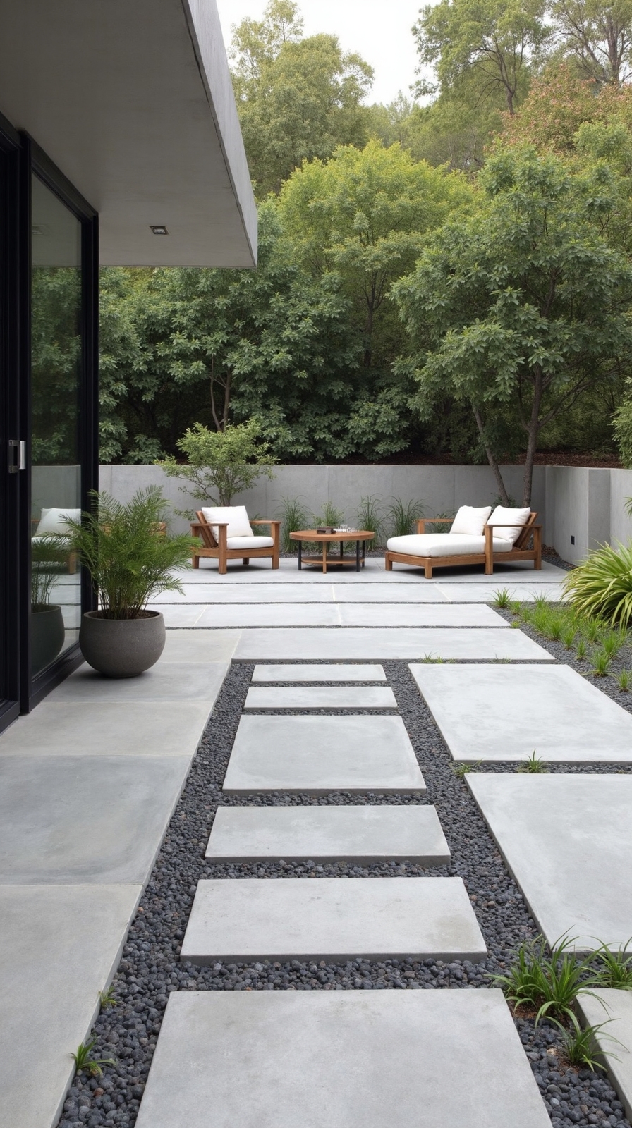 textured slip resistant broom finish modern furniture