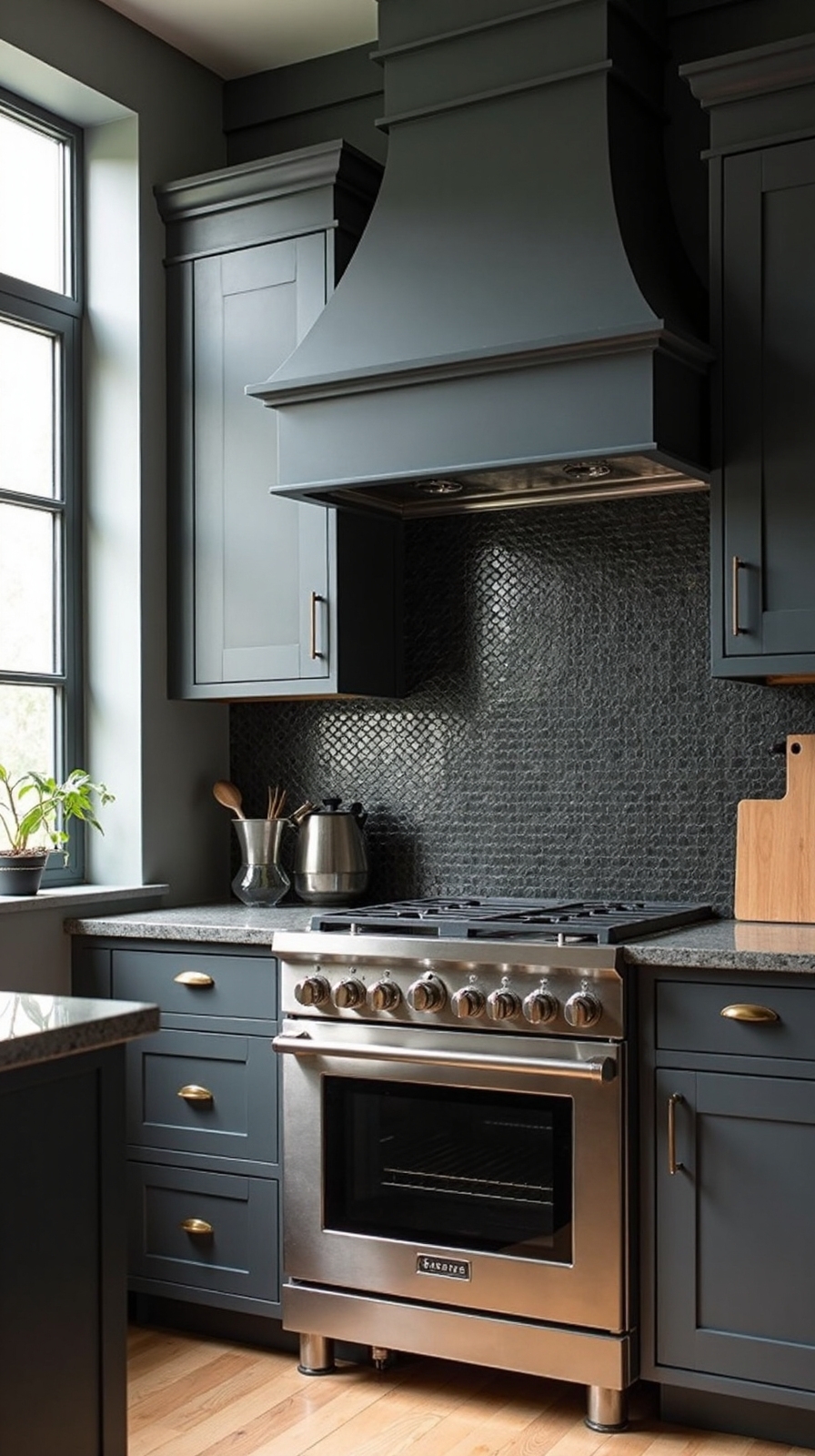 textured vintage inspired dimensional backsplash