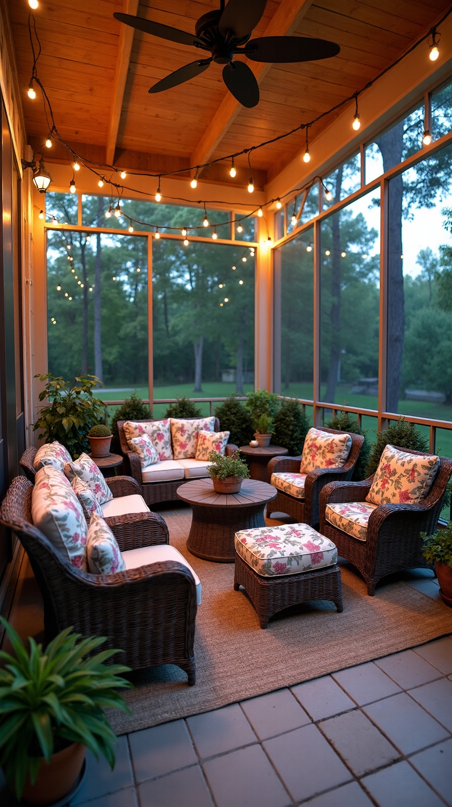 timeless cozy elegant outdoor relaxation