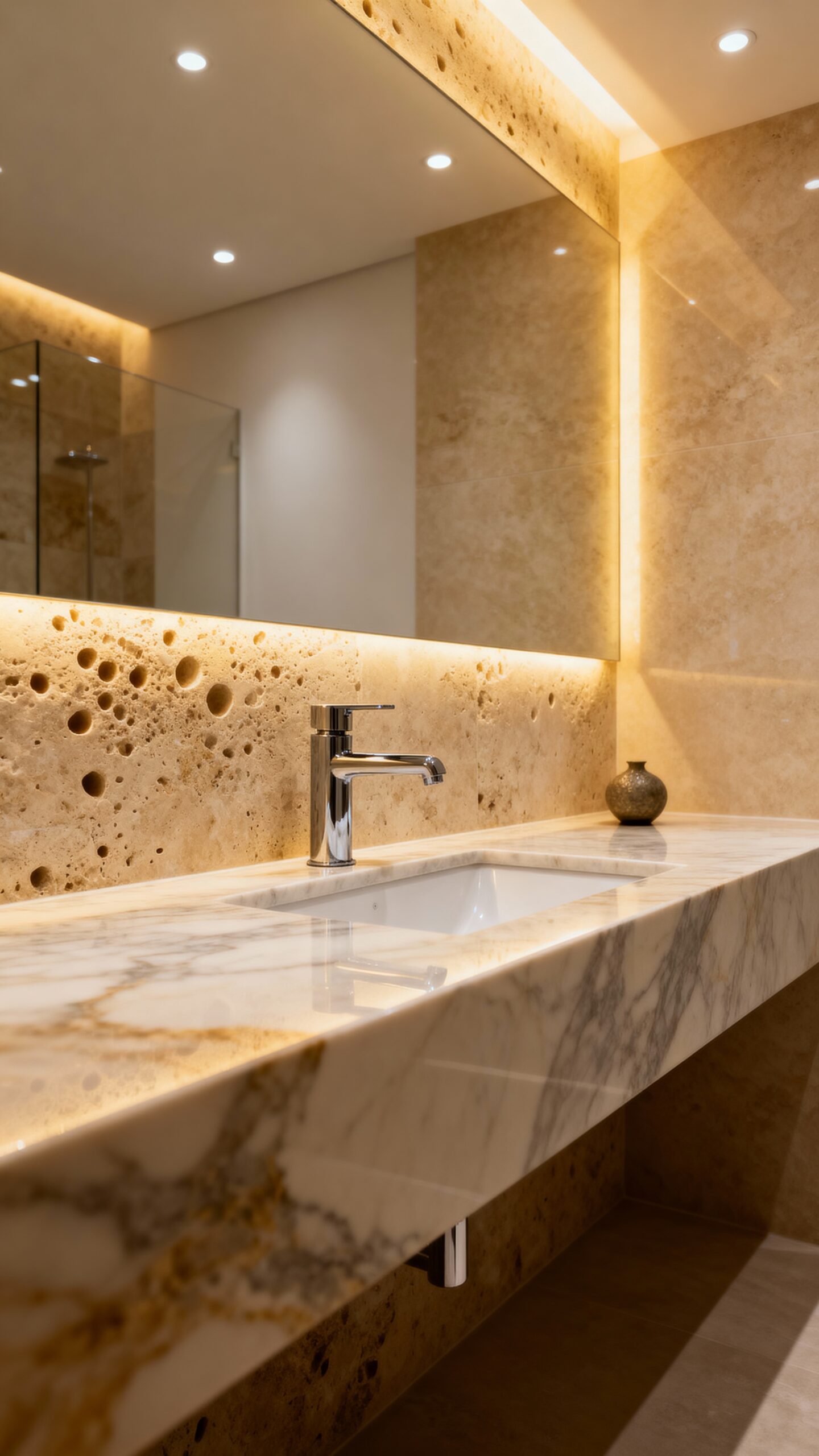 timeless luxurious natural stone accents