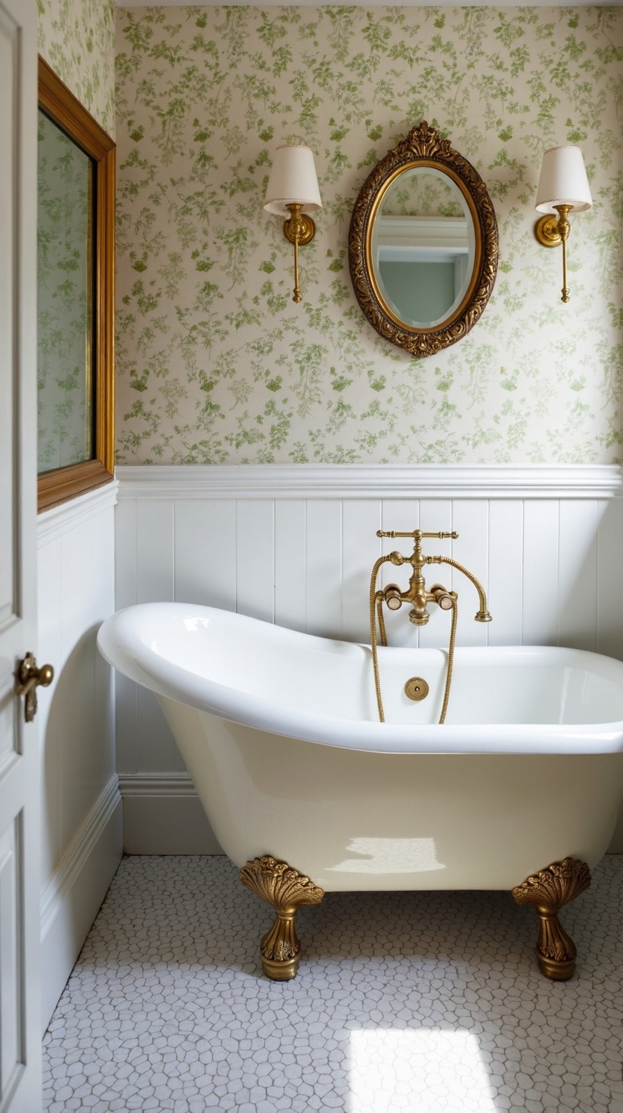 timeless vintage bathroom design details