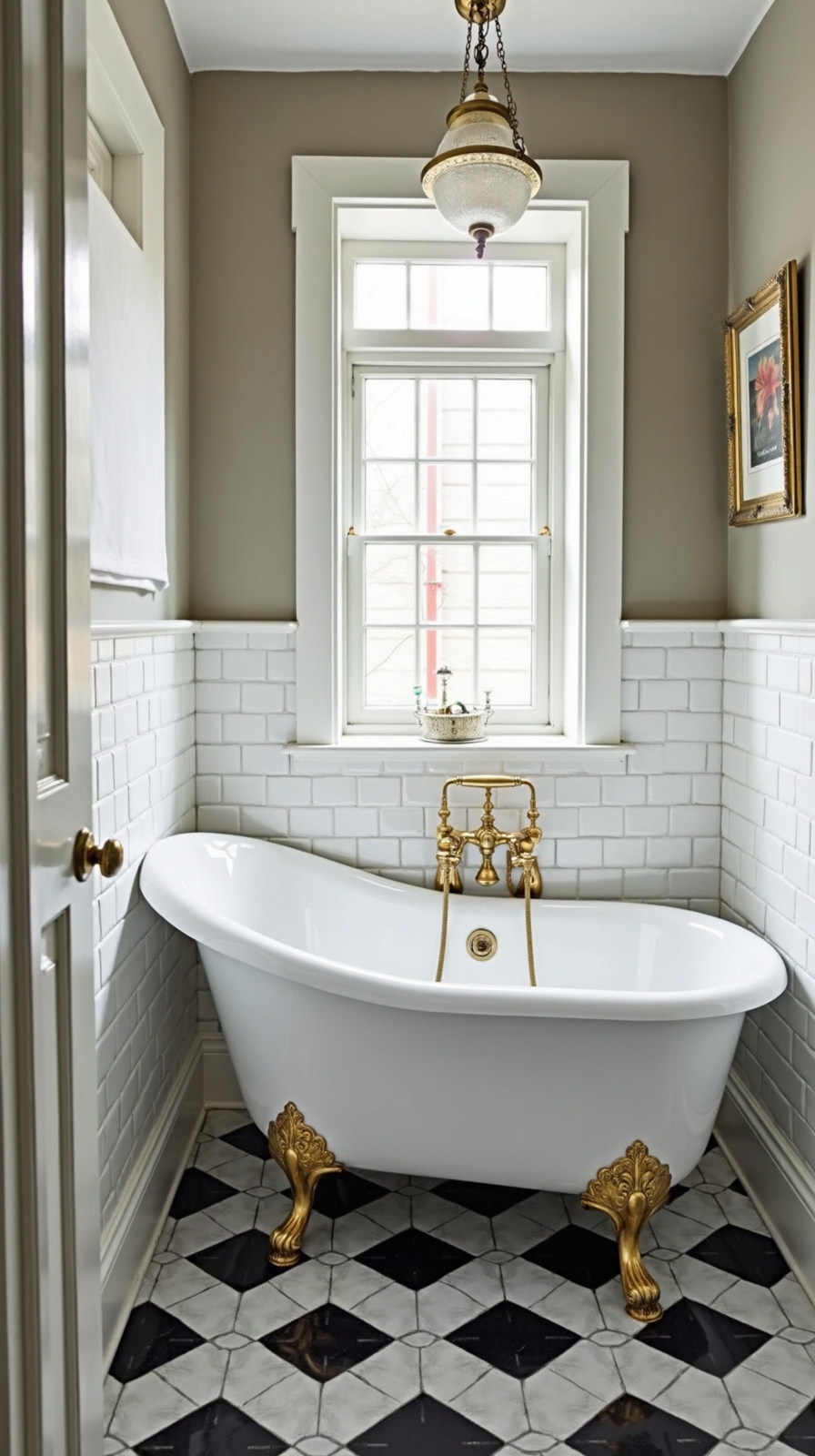 timeless vintage clawfoot tub sophistication