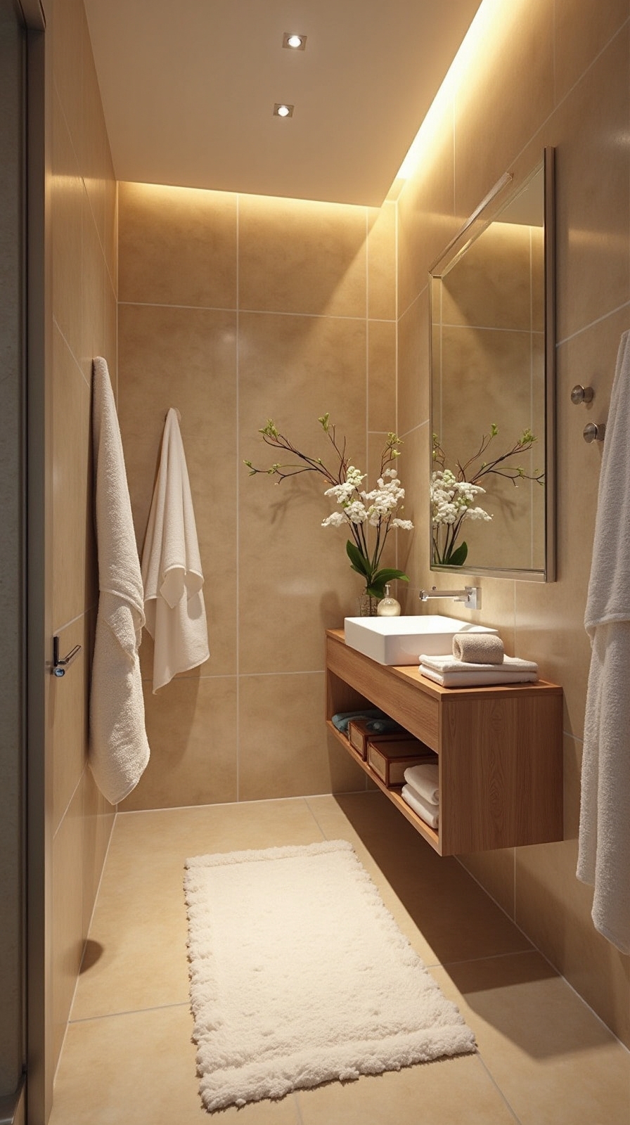 tranquil neutral warm serene