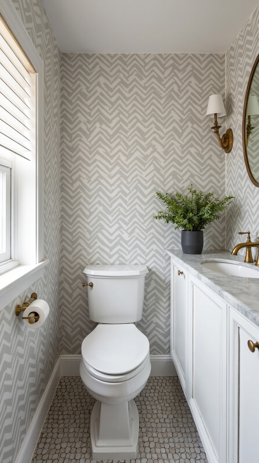 transformative bathroom accent walls without commitment