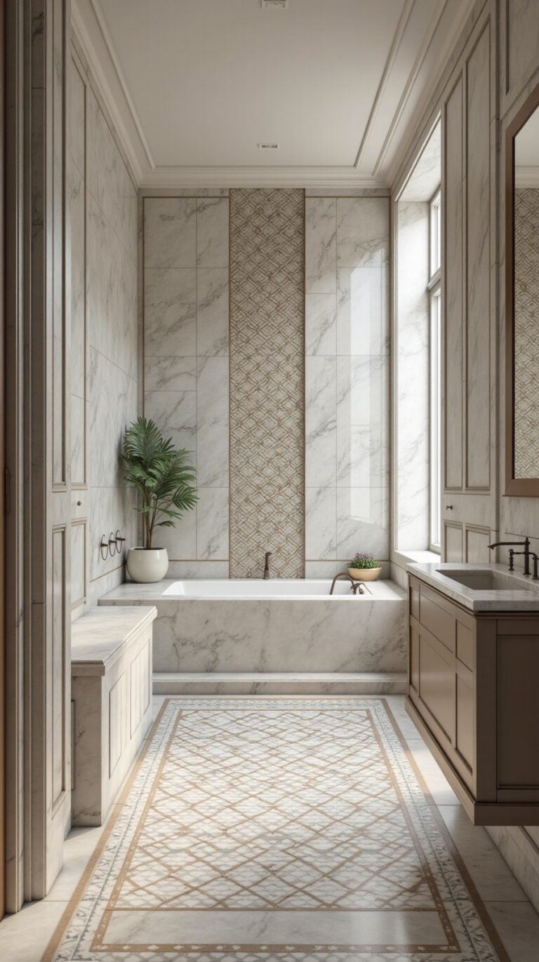 transformative bathroom tile design ideas