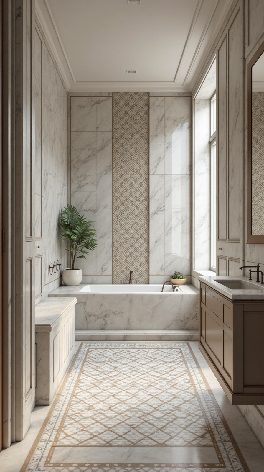 transformative bathroom tile design ideas