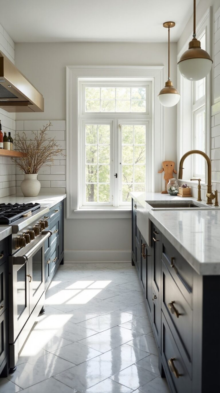 trendy stylish timeless kitchen tiles