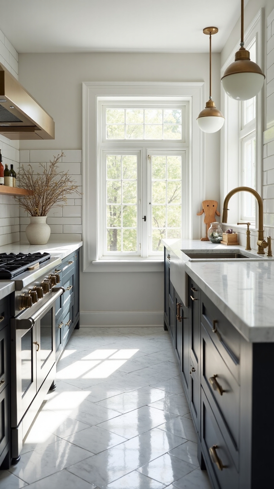 trendy stylish timeless kitchen tiles