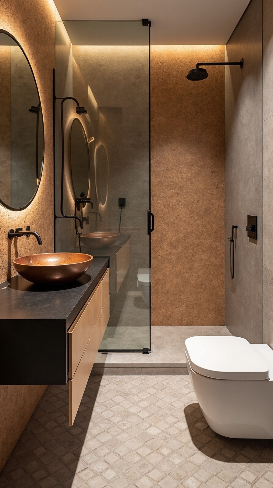 unique textured accent wall materials