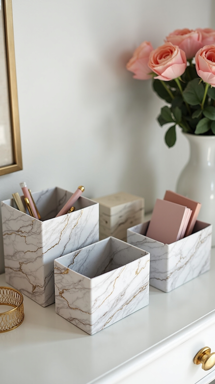 upcycled cereal box organizers with flair