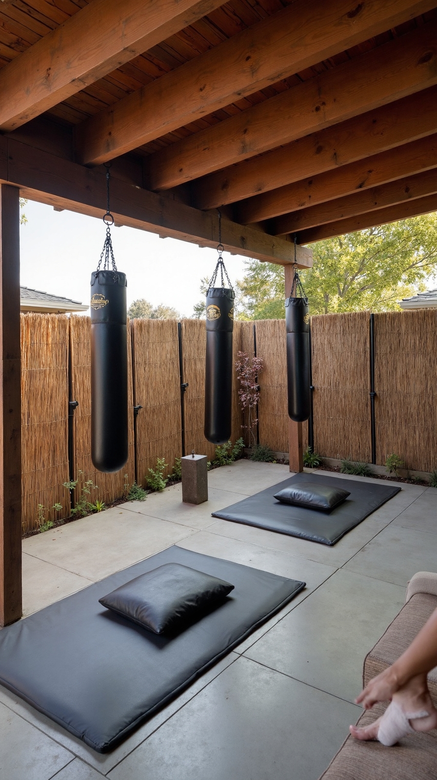 versatile combat sports practice zone