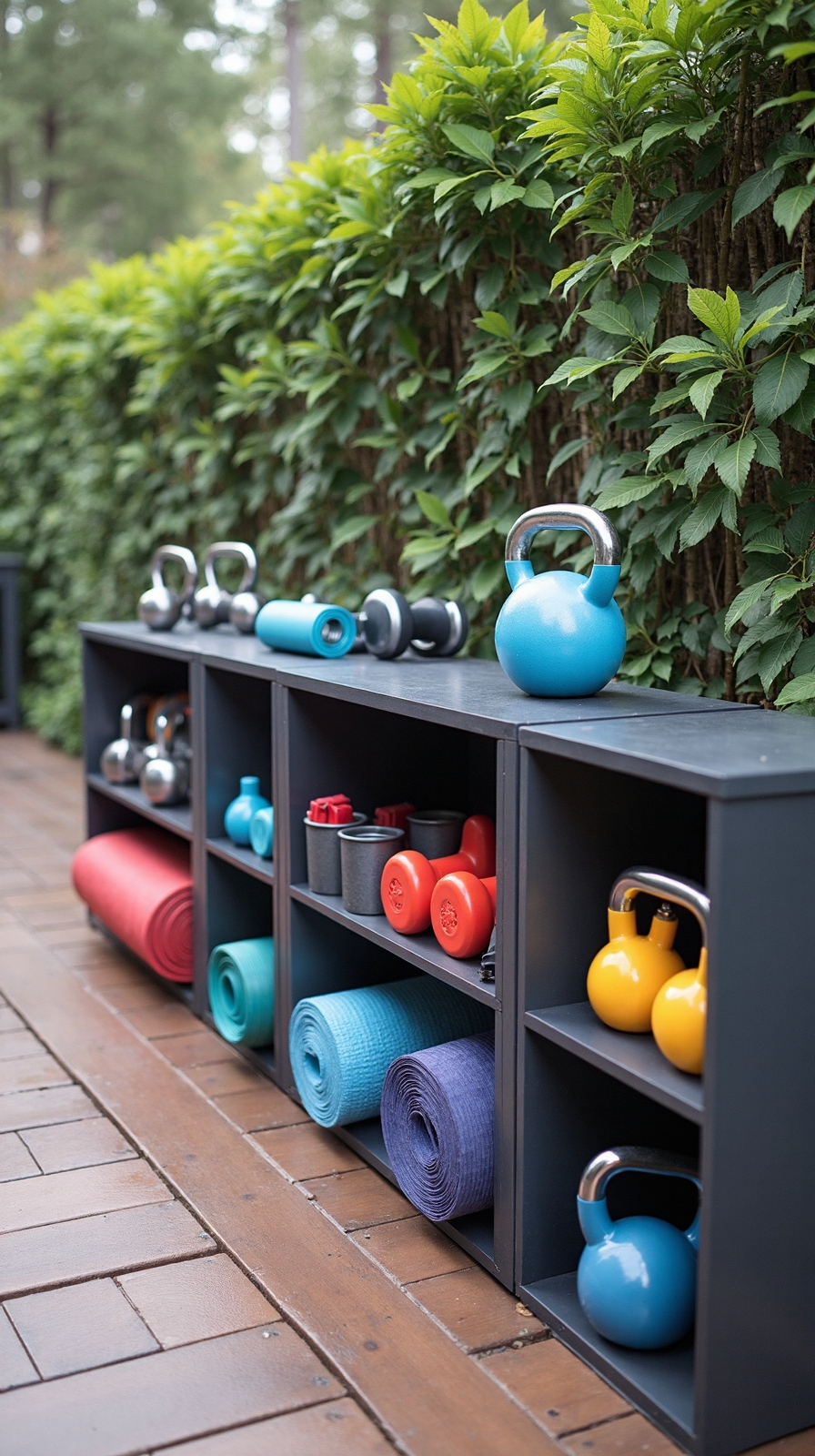 versatile modular compact and organized home gym