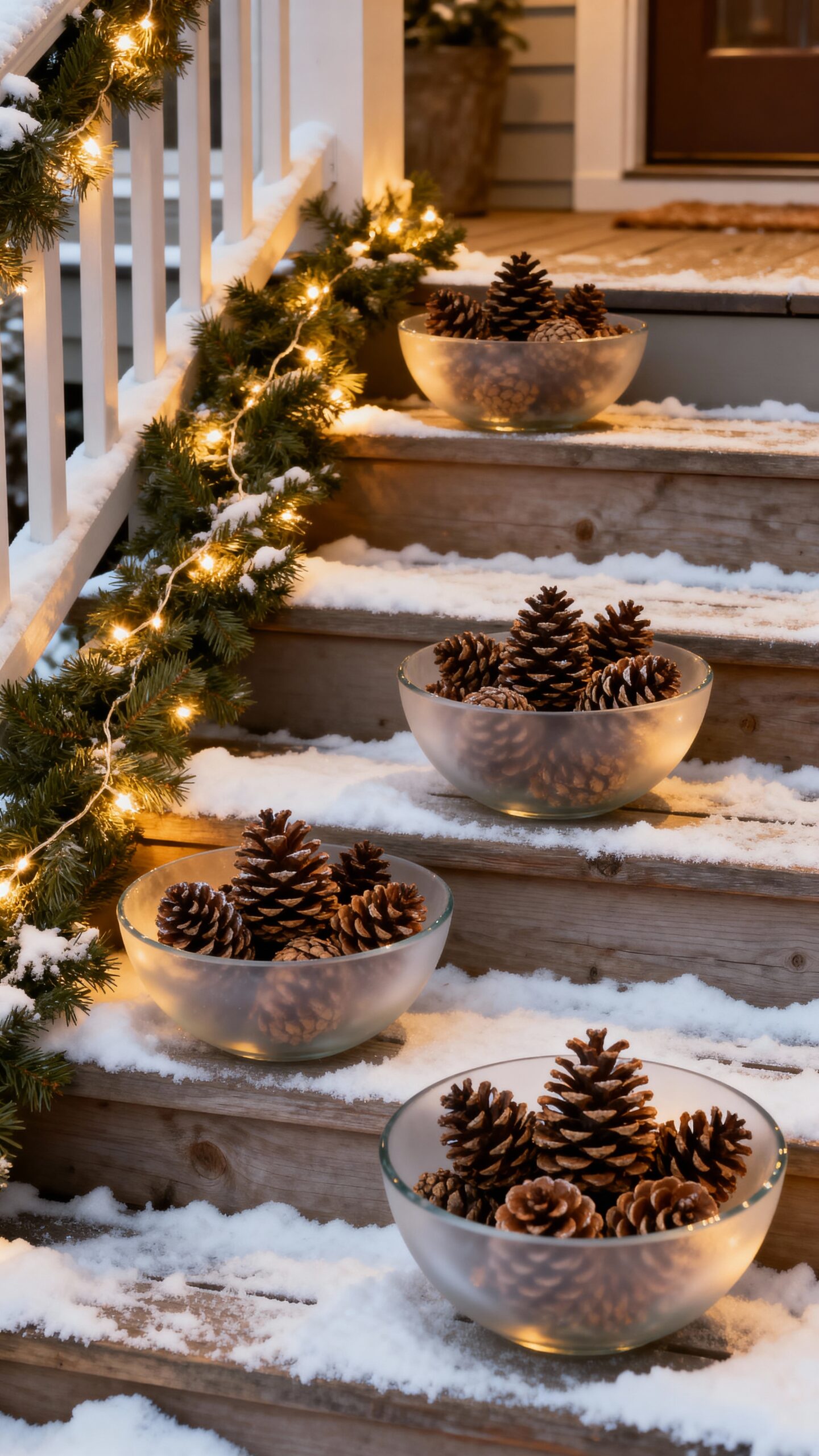 versatile natural seasonal pinecone arrangements