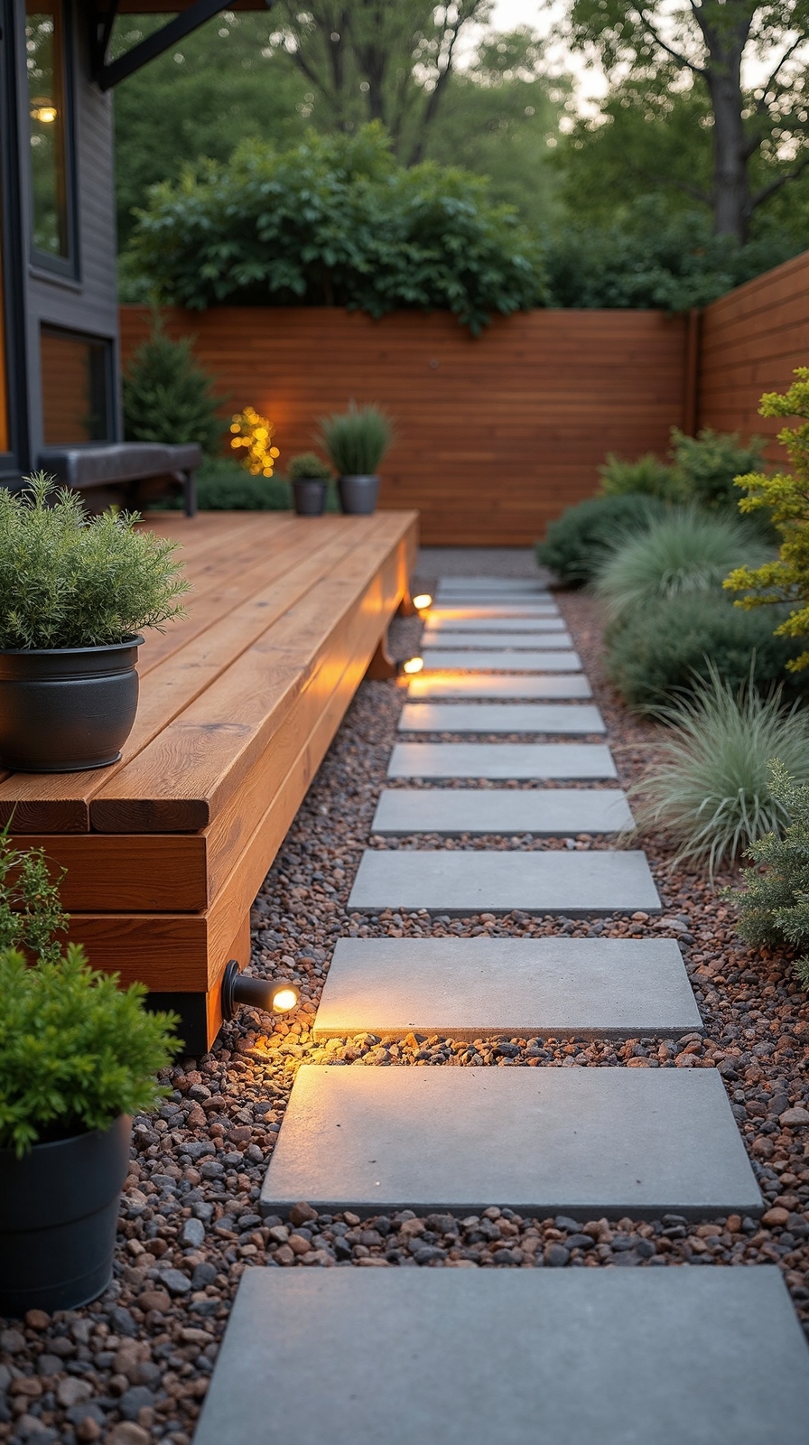 versatile natural warm durable patio design
