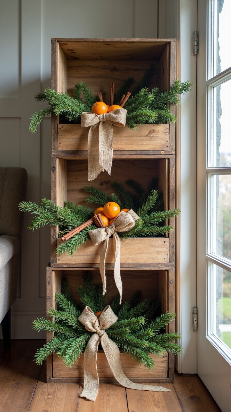 versatile rustic seasonal storage
