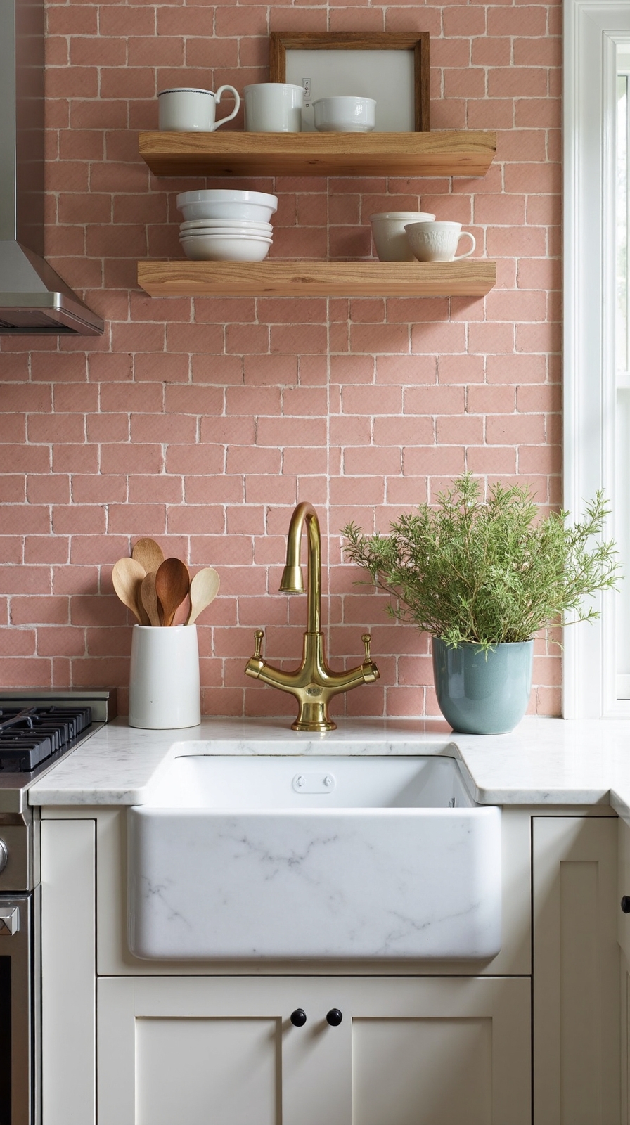 versatile vintage inspired pink penny tiles