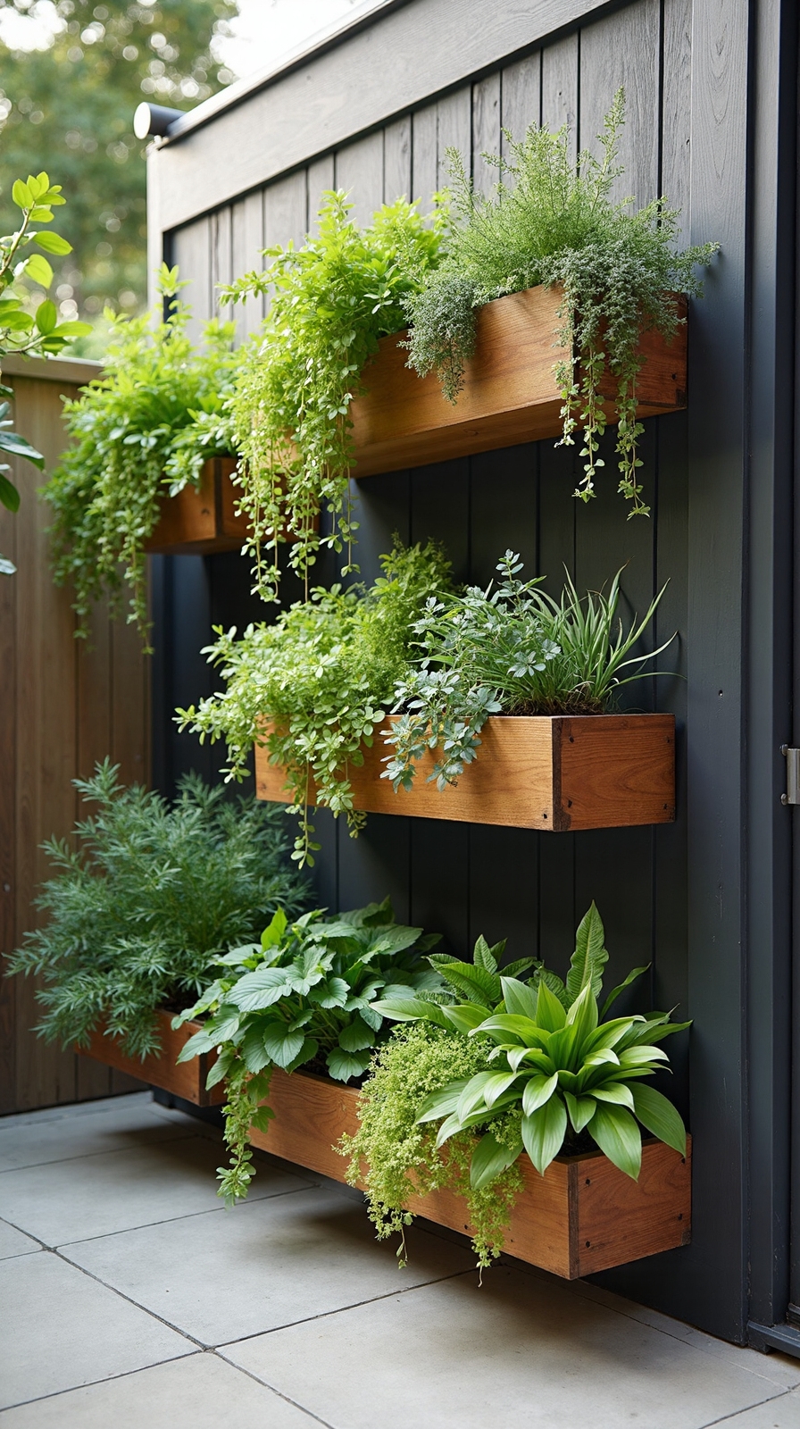 vertical greenery for compact spaces