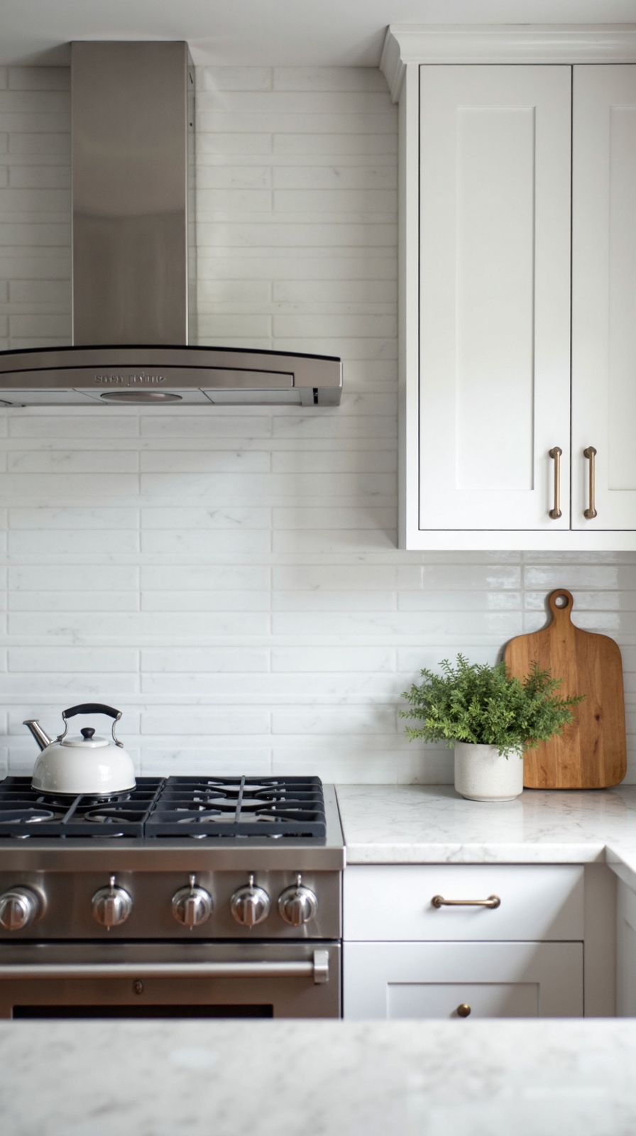 vertical subway tile installation alluring contrast