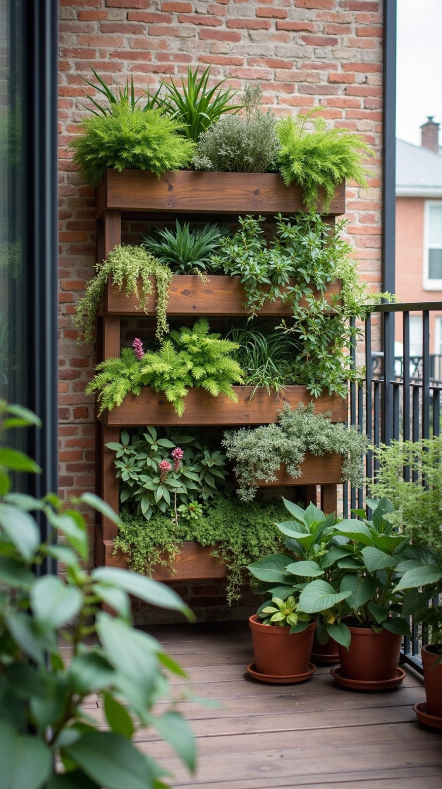 vertical tiered flexible multi level garden