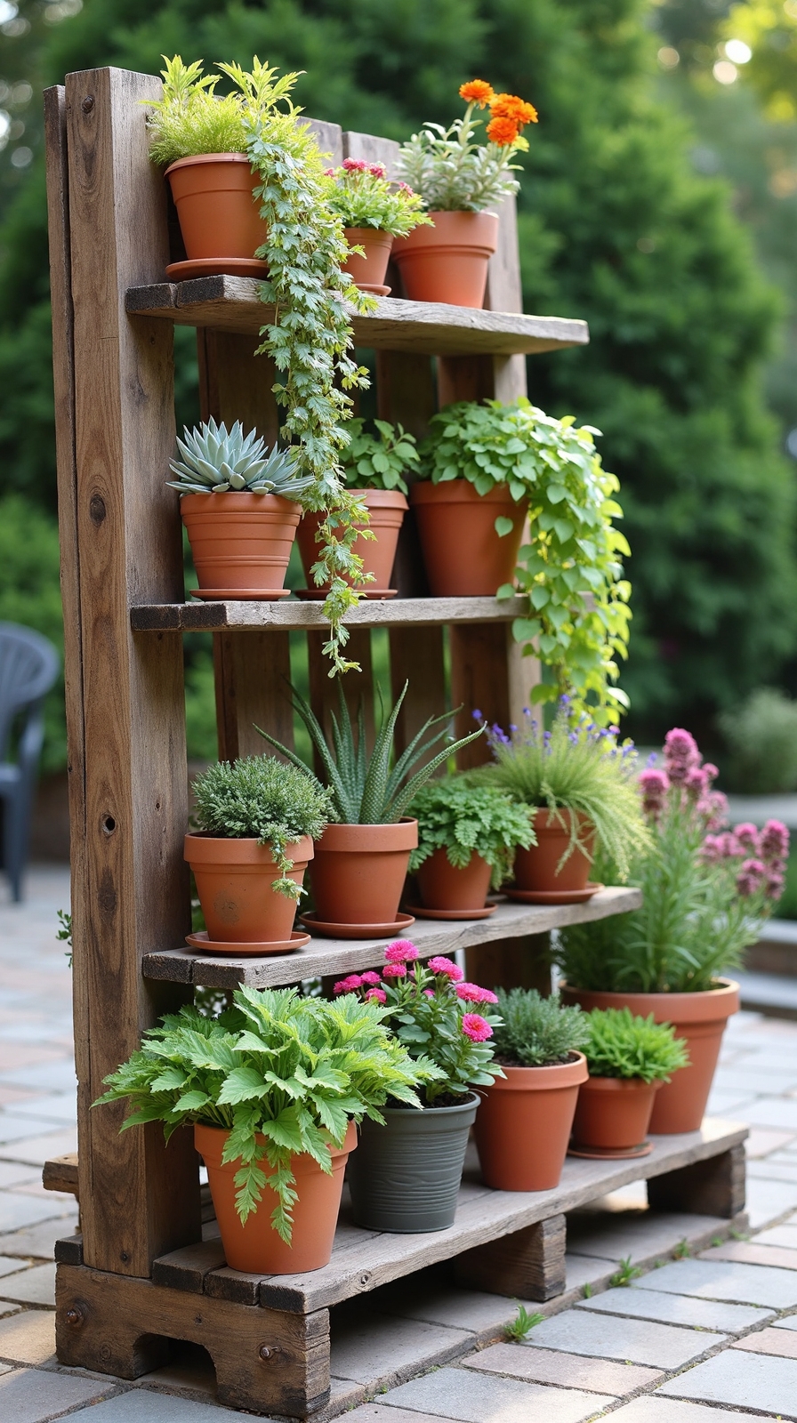 vertical tiered versatile maximizing