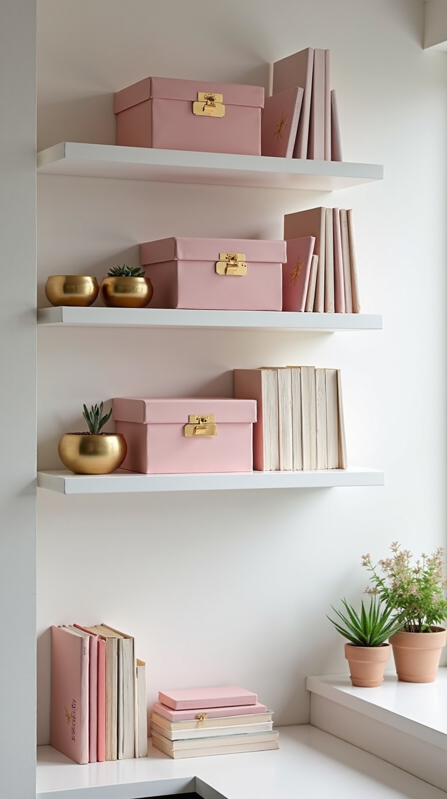 vertical wall storage decor inspiration