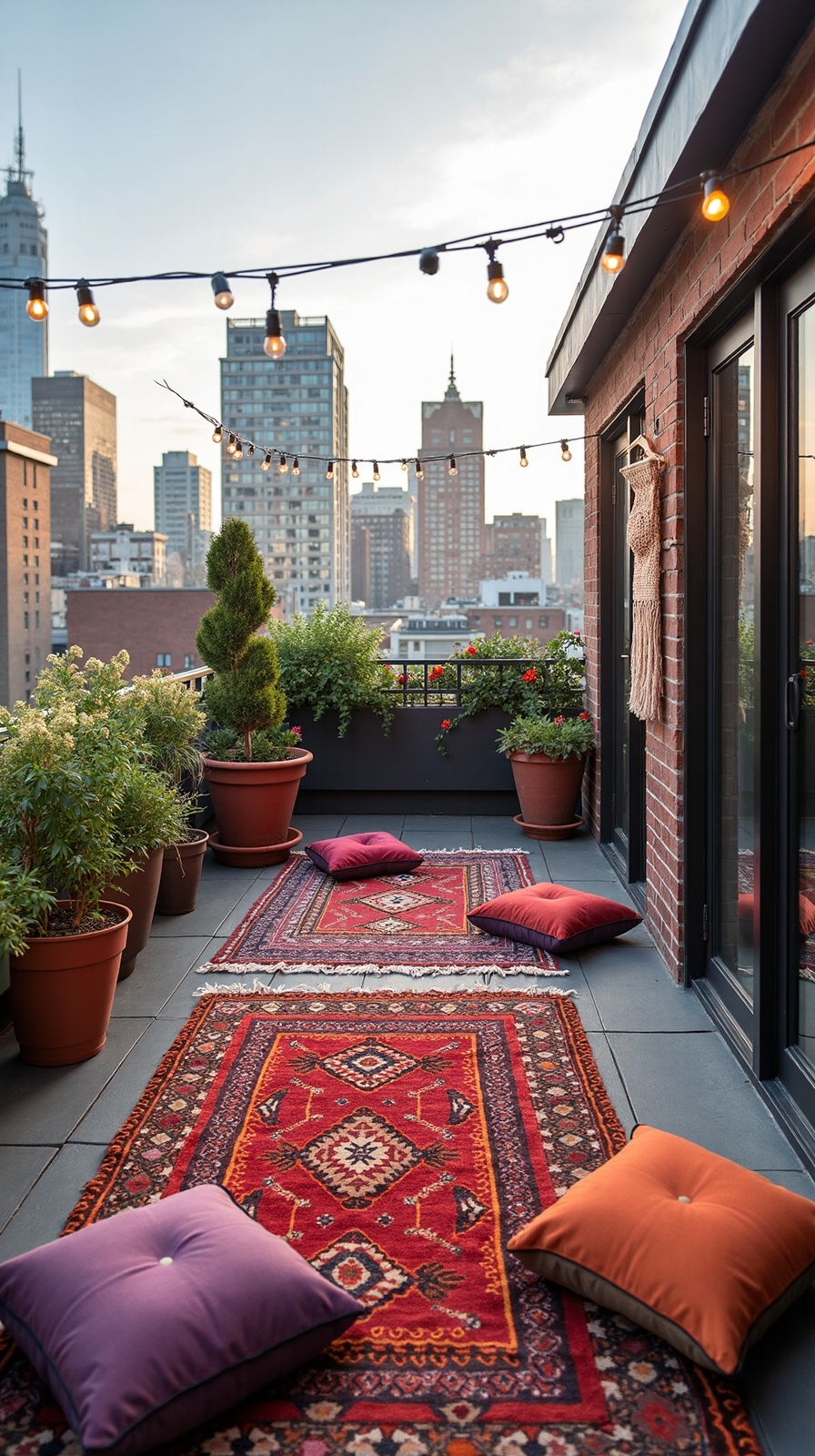 vibrant cozy eclectic boho chic