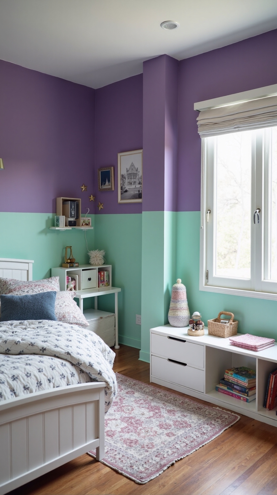 vibrant energetic sophisticated color blocking