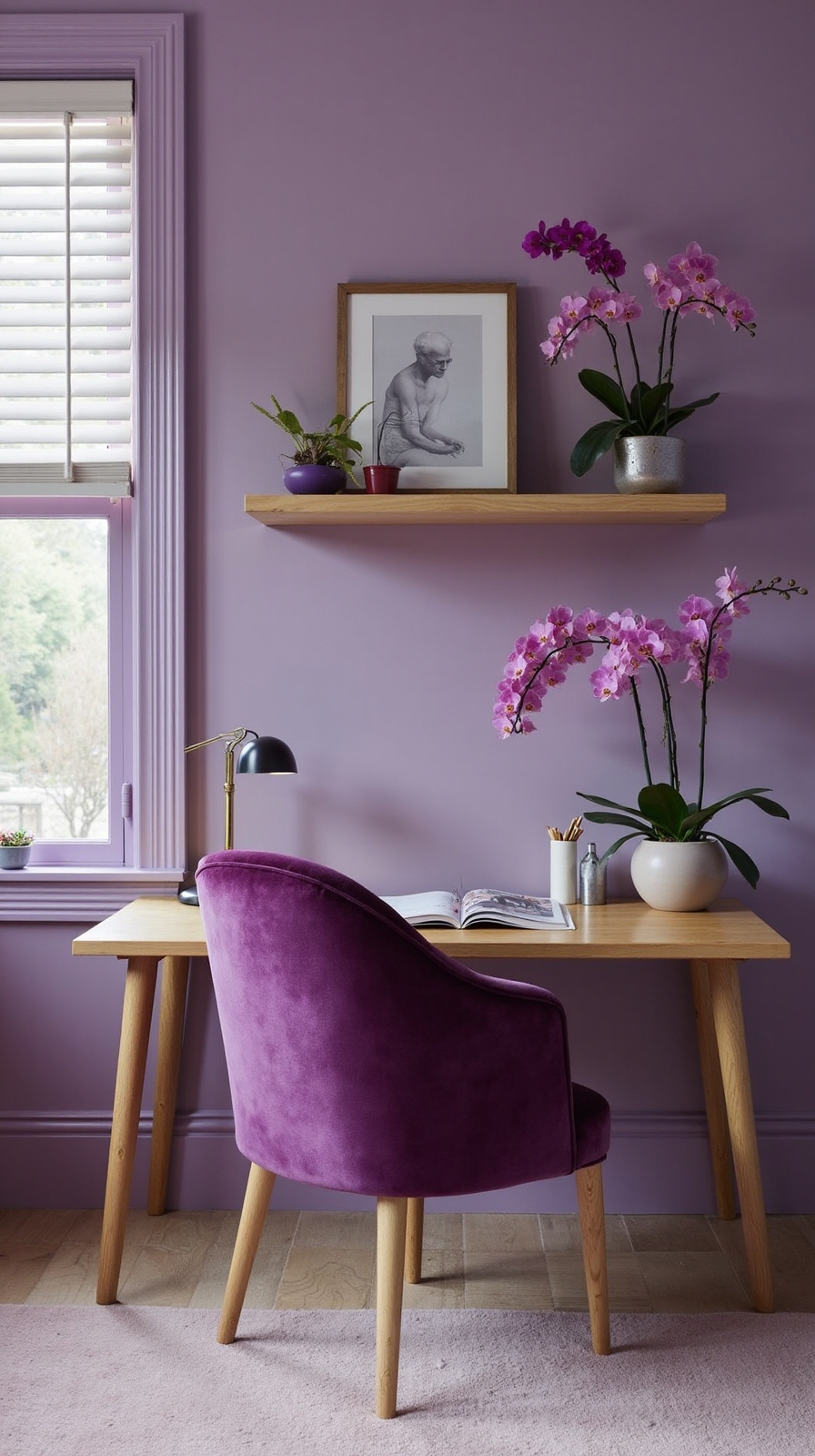 vibrant home office design inspiration