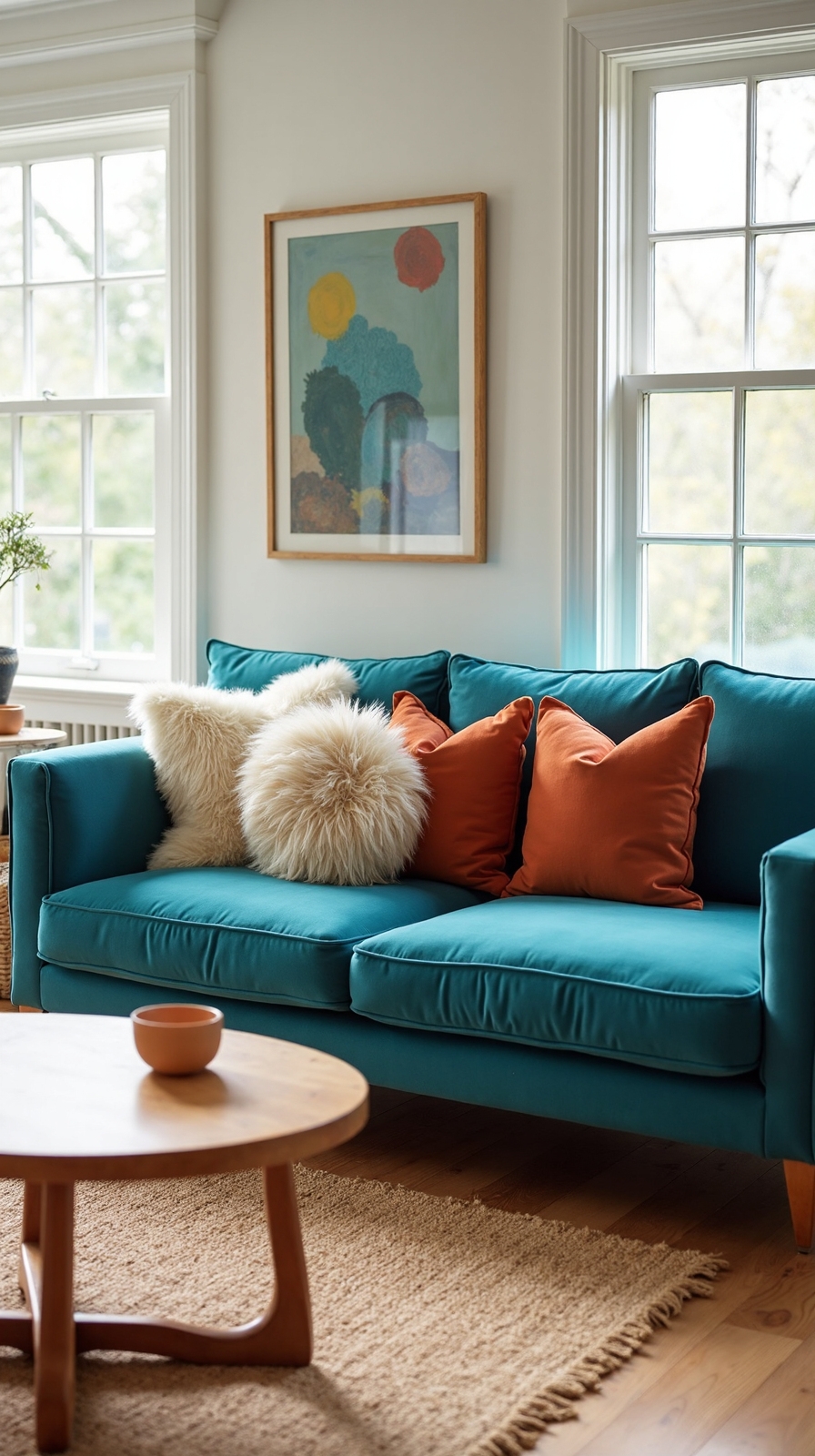 vibrant serene earthy harmonious