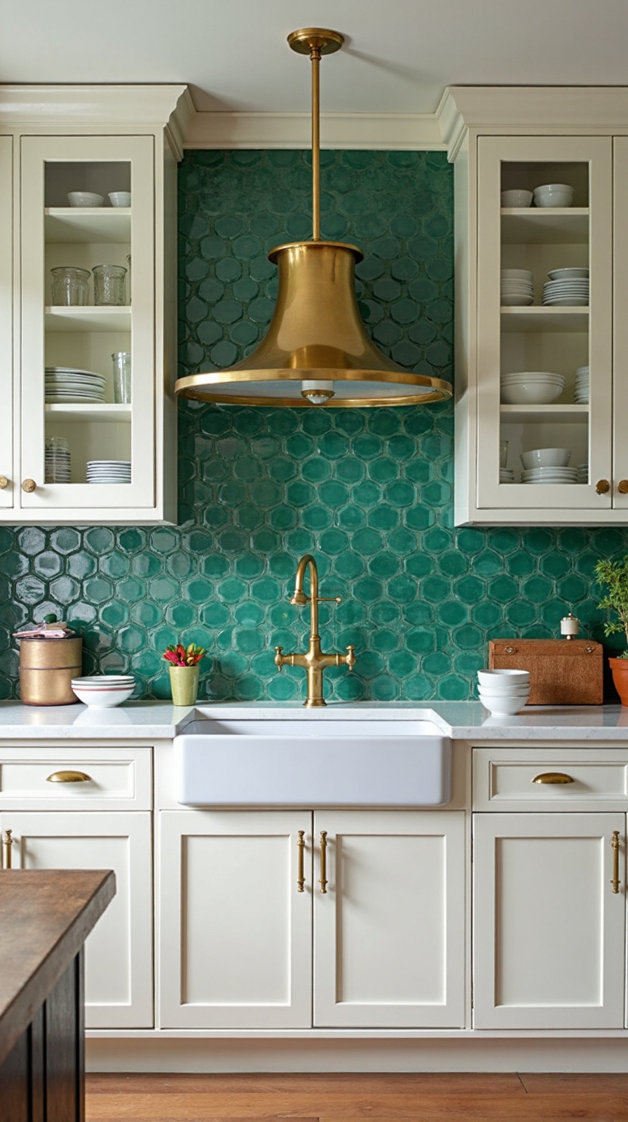 vintage charm bold emerald personality