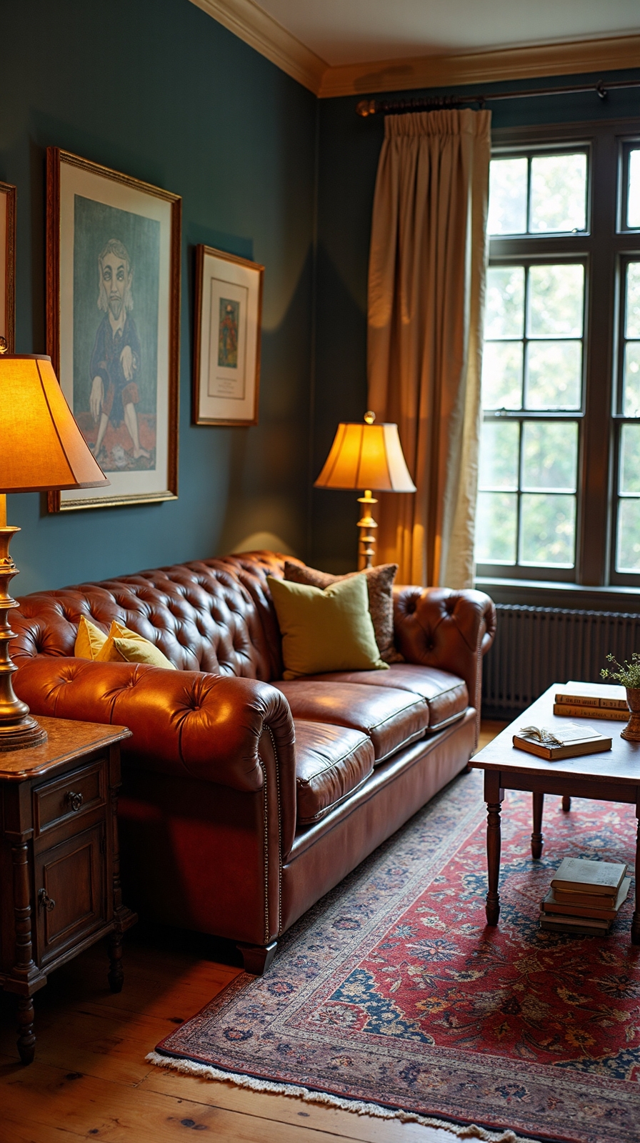 vintage leather antique charm personalized sanctuary