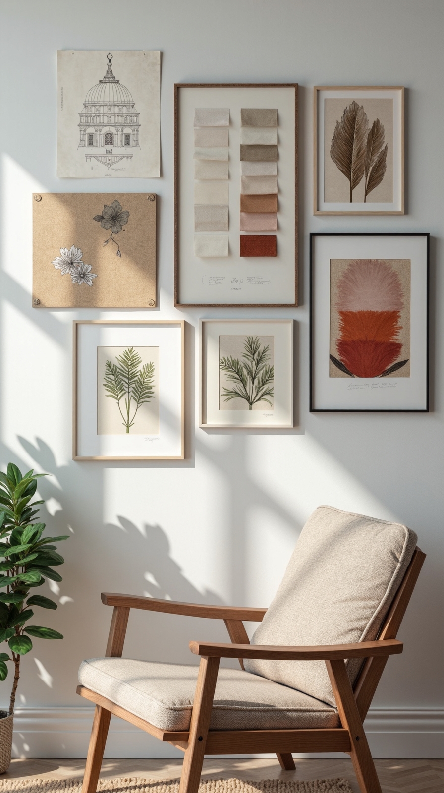 visually catalyze creative workspace inspiration