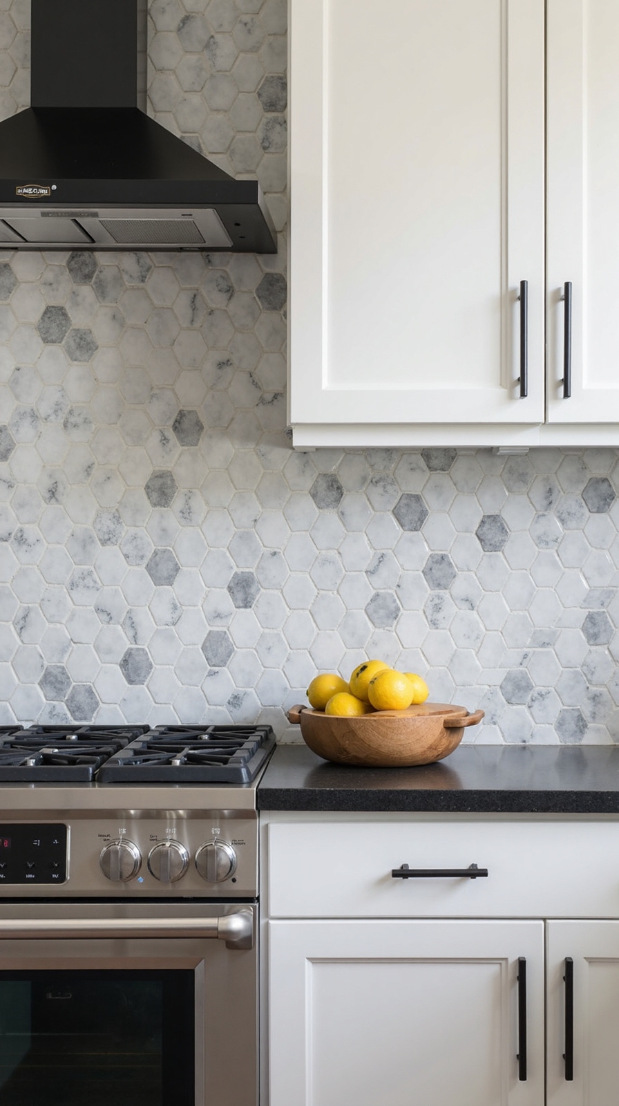 visually dynamic tile arrangements