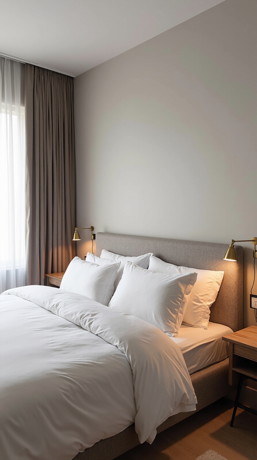 wall mounted lighting space saving solution