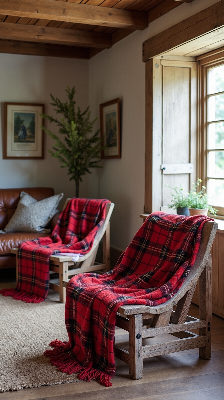 warm cozy rustic inviting