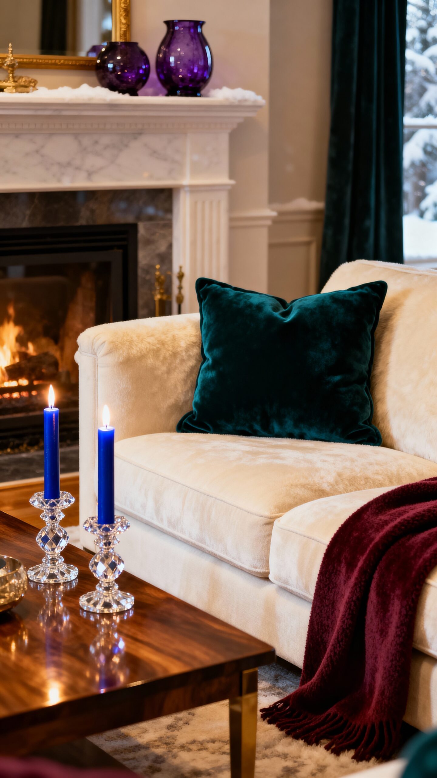 warm cozy winter home decor