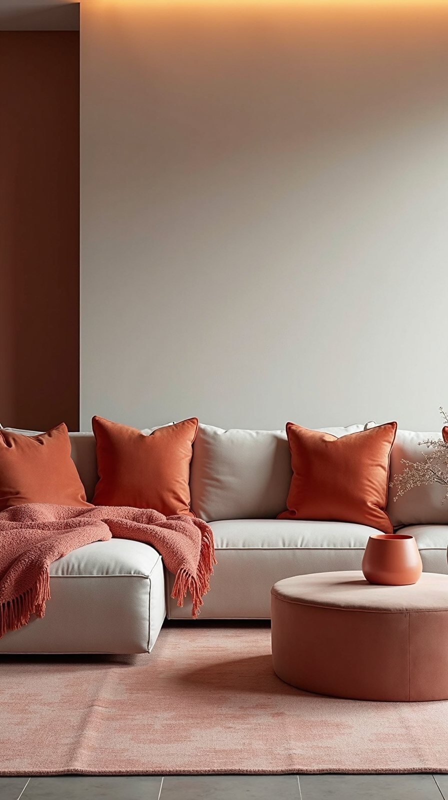 warm inviting sunset inspired harmonious