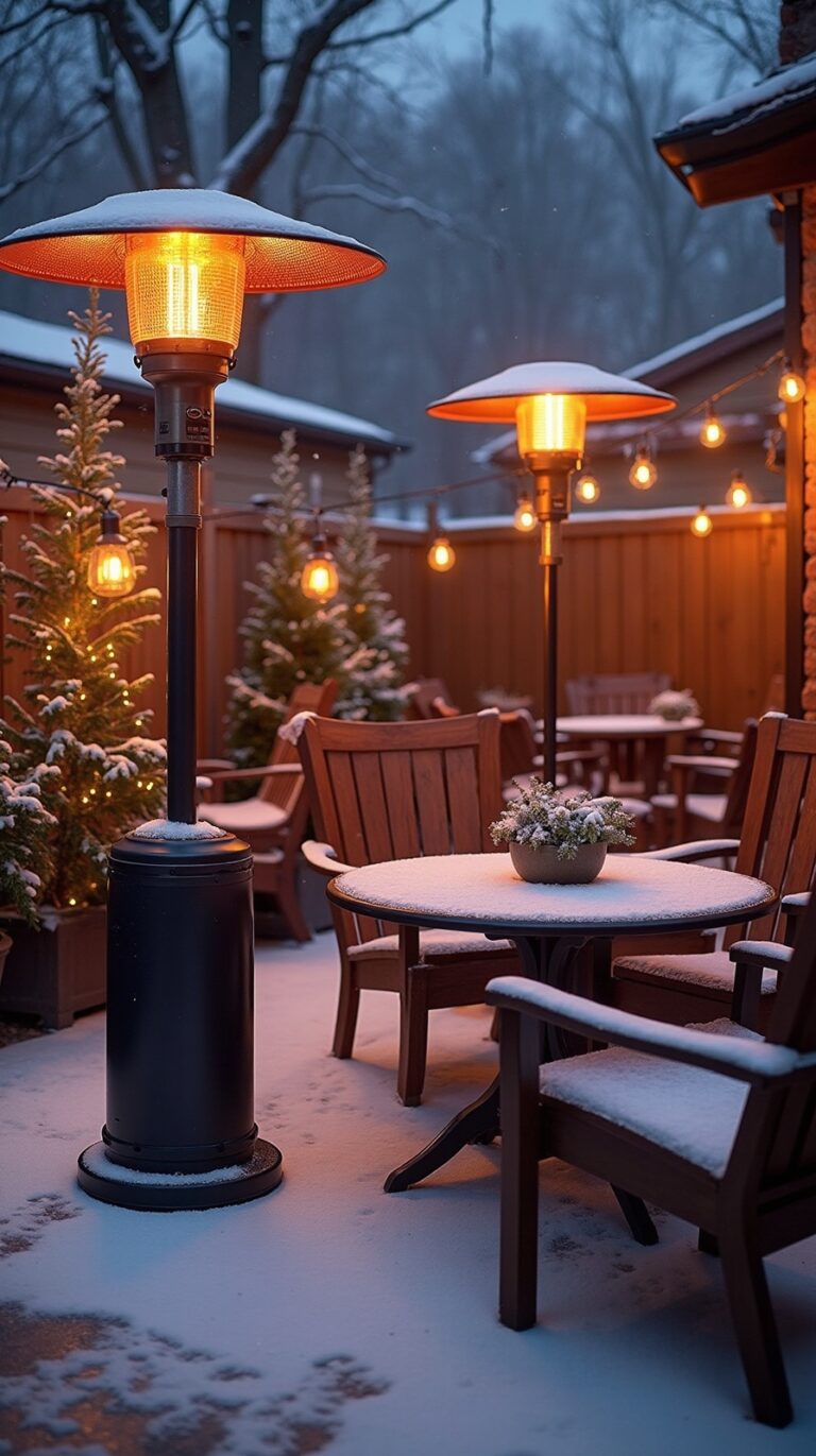 warm patio heaters for winter