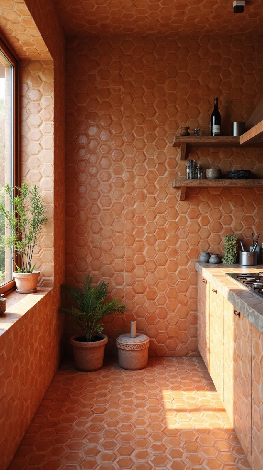 warm textured mediterranean architectural