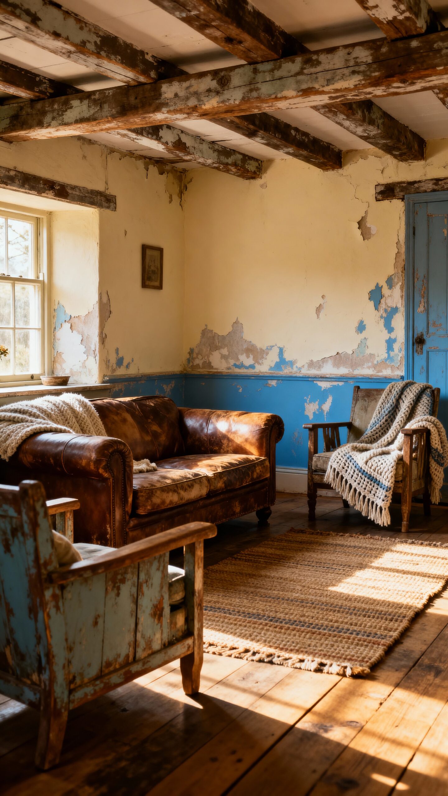 weathered distressed cottage charm personalization