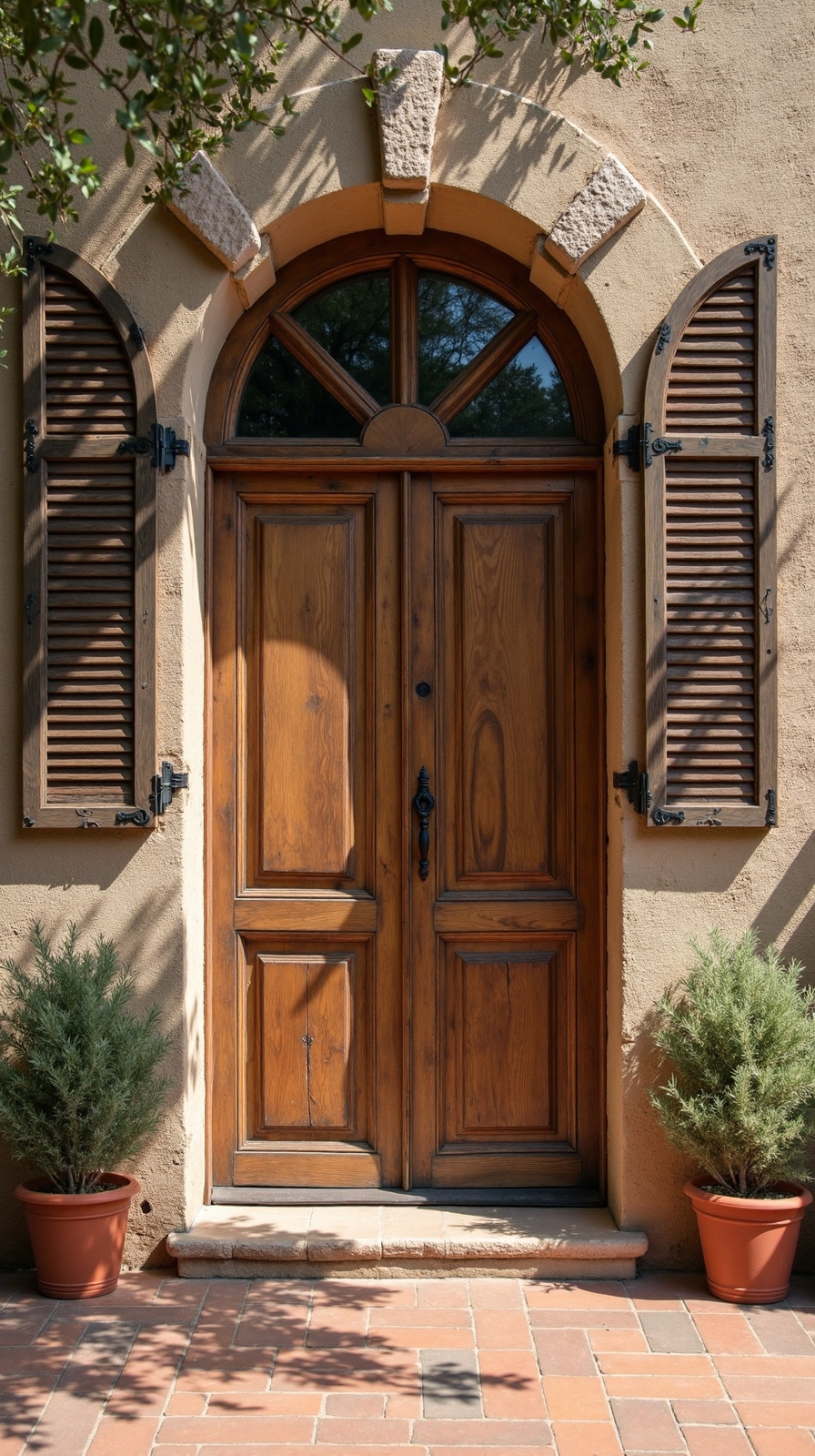 weathered wood rustic mediterranean charm