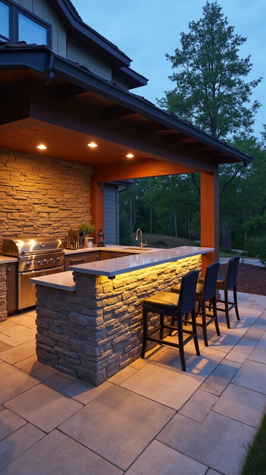 weatherproof outdoor bar entertainment sanctuary