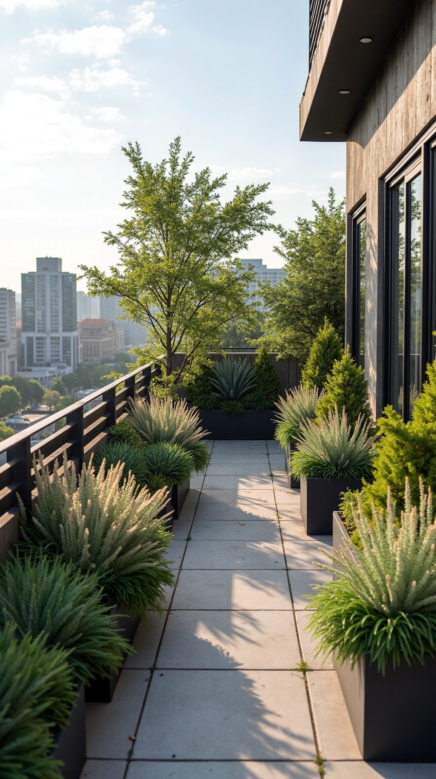 weatherproof rooftop plant selection resilience