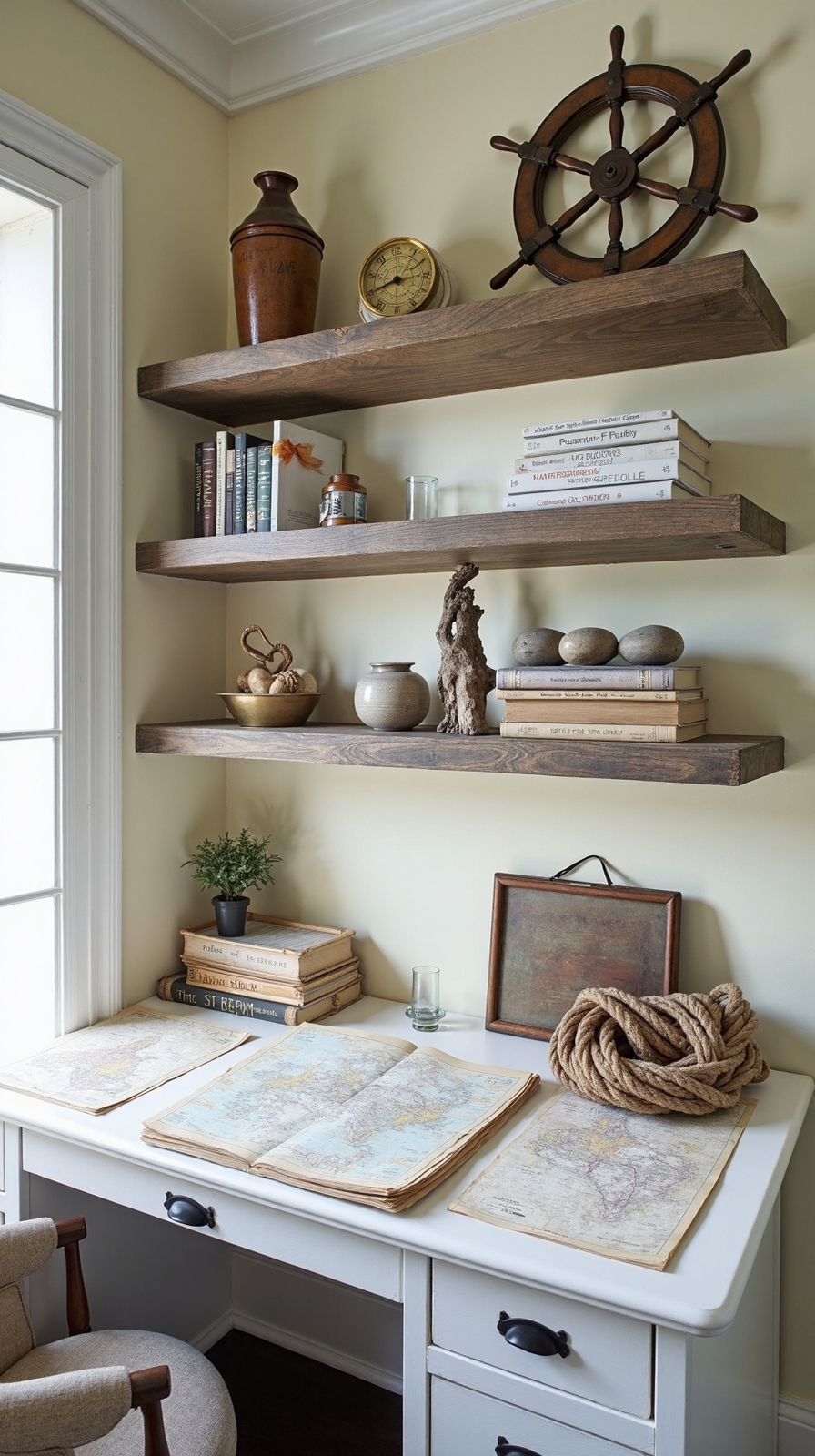 windswept seaside workspace maritime heritage