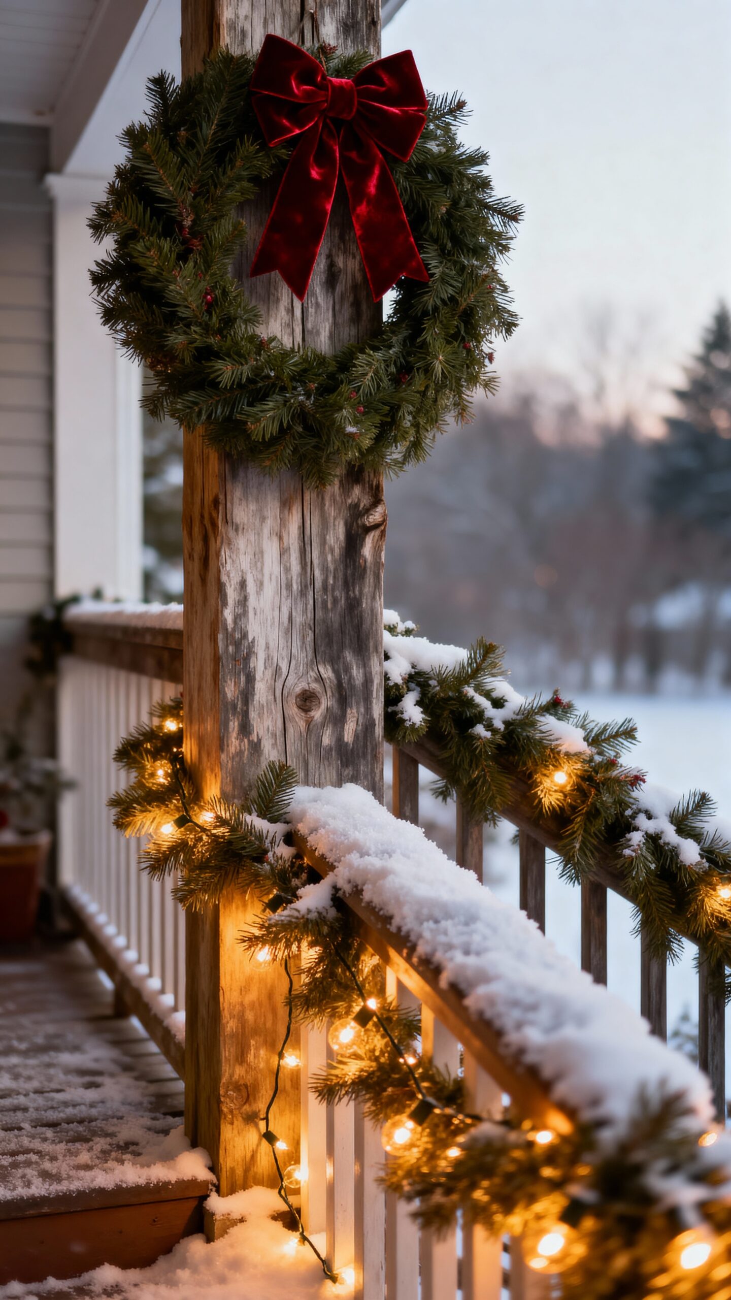 winter outdoor decor focal points