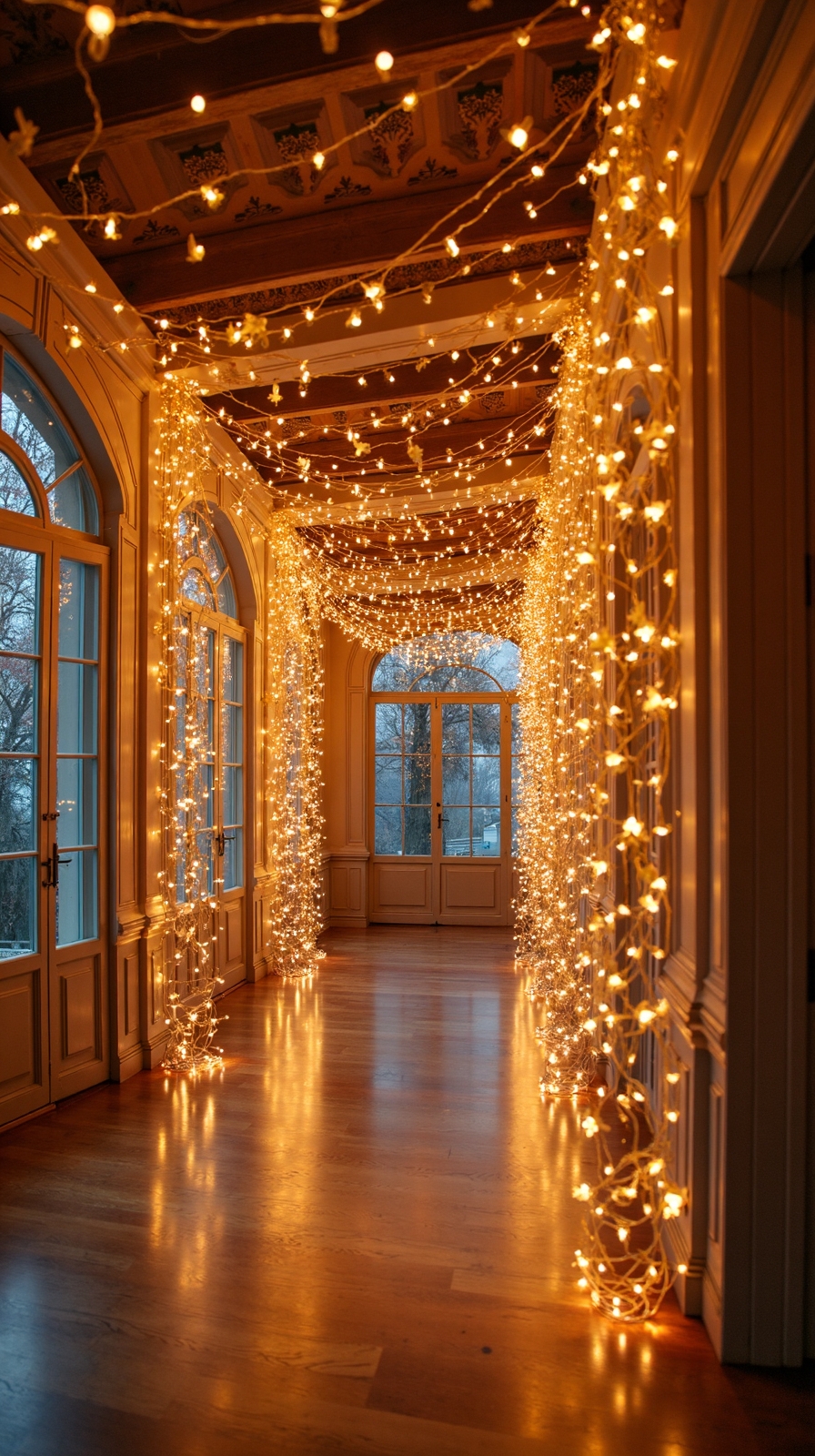 winter wonderland ceiling drama