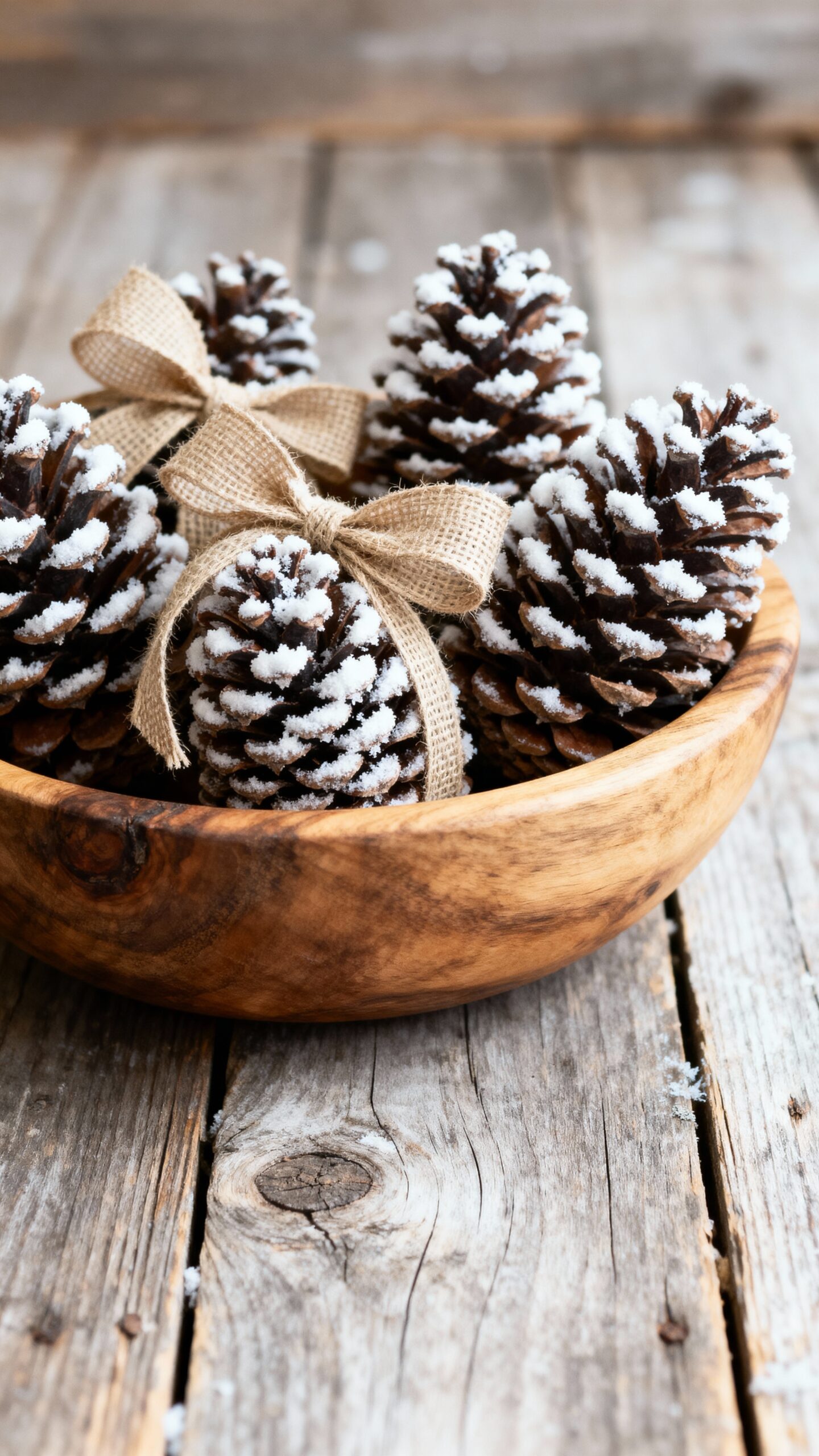 winter woodland centerpiece