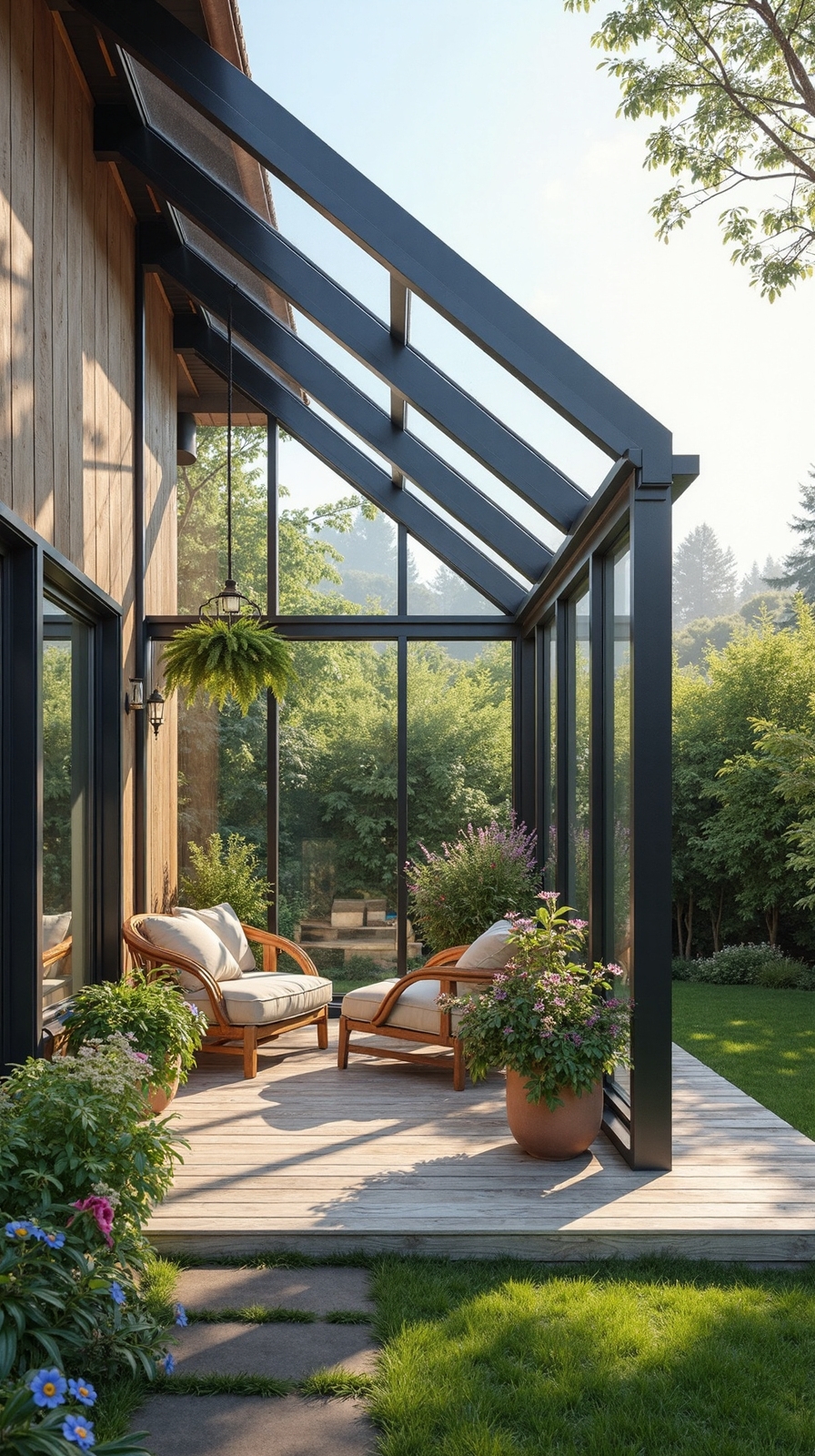 year round gardening living space